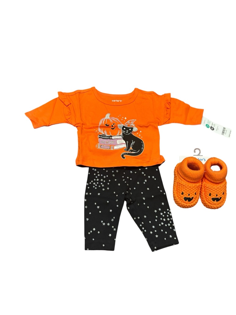 NWT Carter’s Halloween 2 pc set sz Newborn